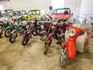 Vstavka starch motocykl v Muzeu zemdlsk techniky naich dd v Pravicch