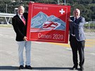 éf výcarských drah SBB Vincent Ducrot a éf spolenosti Alp Transit Gotthard...