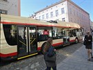 Dopravn podnik Msta Jihlavy u nov trolejbus s bateri na zkouku poslal do...