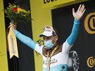 Nans Peters se raduje z triumfu v 8. etap Tour de France.