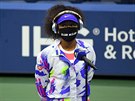 Ped druhým kolem US Open pipomnla Naomi Ósakaová píbh Elijaha McClaina,...