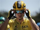 Primo Rogli na startu desáté etapy Tour de France