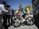Bryan Coquard na startu desáté etapy Tour de France
