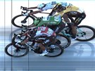 Caleb Ewan zvítzil v 11. etap Tour ped Peterem Saganem, Samem Bennettem a...