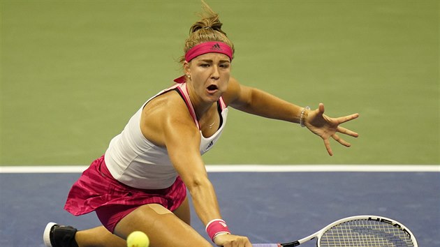 Karolna Muchov dobh mek v utkn prvnho kola US Open.