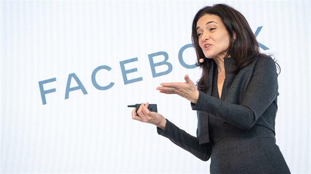 Provozn editelka Facebooku Sheryl Sandberg oznamuje sputn Facebook Jobs