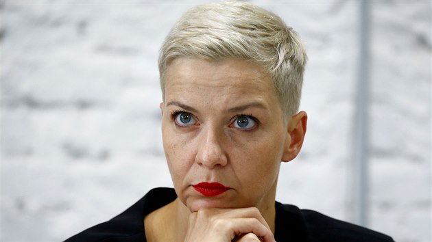 Maria Kalesnikavov, kter je lenkou veden koordinan rady blorusk opozice.  (24. srpna 2020)