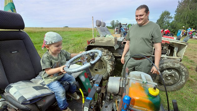 Ve Star Vod se konala traktorida, sout malch podomcku vyrobench traktor. (5. z 2020)