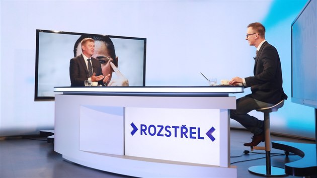 Ministr zahrani Tom Petek v diskusnm poadu Rozstel. (2. srpna 2020)