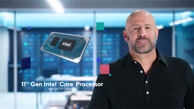 Intel představil 11. generaci procesorů Core iX nazvanou Tiger Lake.