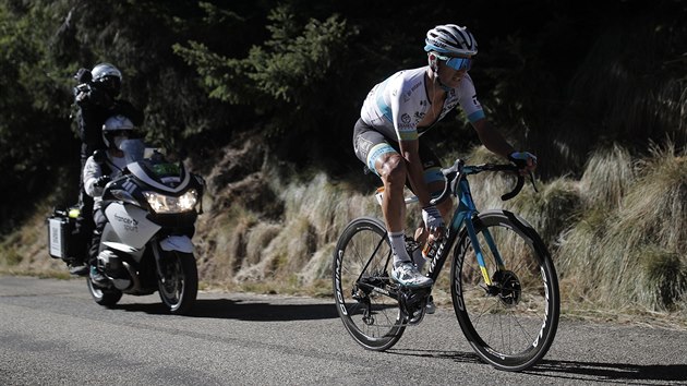 Alexej Lucenko v samostatnm niku v est etap Tour de France.