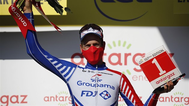 Stefan Kng si odnesl cenu pro nejaktivnjho jezdce 10. etapy Tour de France.