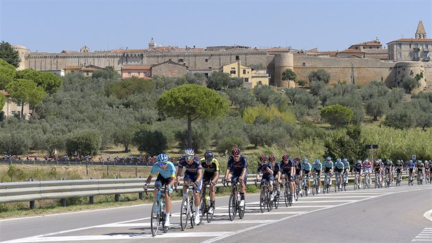Momentka ze tet etapy Tirreno-Adriatico