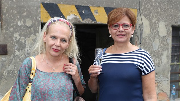 Olga Želenská a Ivana Andrlová (Praha, 21. července 2016)