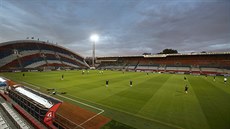 Trénink dodaten nominované reprezentace na Androv stadionu v Olomouci