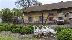 Statek Josefa Ma�ína v Lo�anech na Kolínsku na snímku z kv�tna 2016. V...