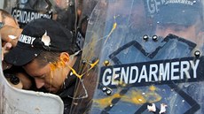 Bulha�i znovu protestují proti vlád� premiéra Borise Bojkova. (2. zá�í 2020)
