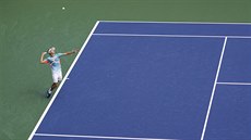 Australan Alex de Minaur bhem druhého kola US Open.