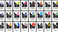 Unikátní měnící se logo olympijských her v Los Angeles 2028
