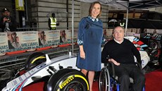 Sir Frank Williams s dcerou Claire.