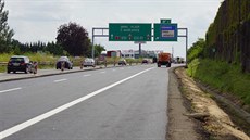 Oprava úseku dálnice D1 u Prahy je hotová.