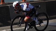 Jan Polanc se ítí k cíli 10. etapy Tour de France.
