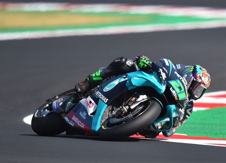 Franco Morbidelli bhem Velké ceny San Marina