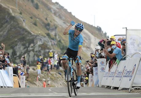 Miguel ngel Lpez slav vtezstv v 17. etap Tour de France.