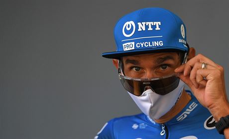 Roman Kreuziger ped startem devatenácté etapy Tour de France.