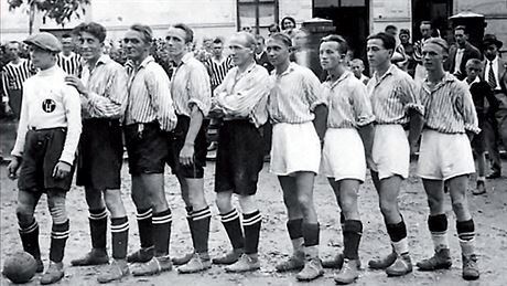 Fotbalisté SK Hejín, snímek z roku 1932