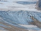 Ledovec na hoe Marmolada v italských Dolomitech