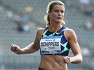 Dafne Schippersová vítzí v bhu na 100 metr na atletickém mítinku ISTAF v...