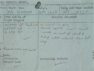 Hláení z operaního letu (Individual Bombing Report) nad Brest v noci z 1. na...