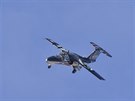 Dny NATO v Ostrav. Cvin stroj Saab 105 rakouskho letectva