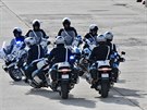 Dny NATO v Ostrav. Motocyklov jednotka Hradn stre