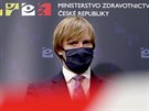 Ministr zdravotnictví Adam Vojtch vystoupil v Praze na tiskové konferenci k...