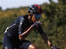 Egan Bernal bhem 15. etapy Tour de France.