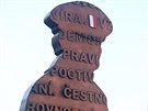 V Hranicch byla odhalena socha Tome Garrigua Masaryka. Jejmi autory jsou...