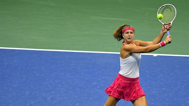 Karolna Muchov se na US Open sousted na der v utkn proti Venus...