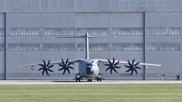 Dny NATO v Ostrav. Transportn letoun A-400M