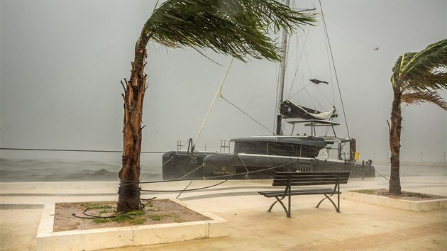 Řecko zasáhl hurikán Janos. (18. září 2020)