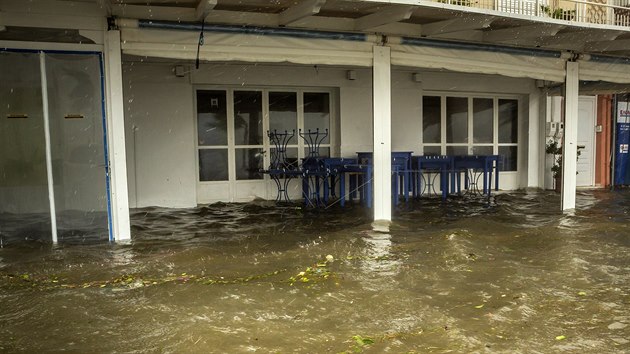 Řecko zasáhl hurikán Janos. (18. září 2020)