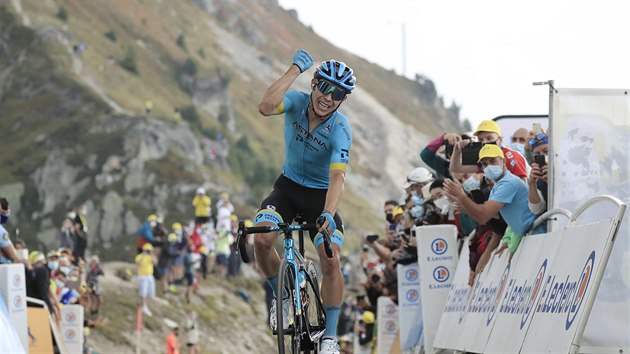 Miguel ngel Lpez slav vtezstv v 17. etap Tour de France.