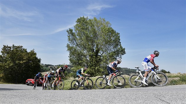 Momentka ze zvodu Tirreno-Adriatico.