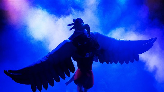 Zbr ze zkouky novocirkusovho pedstaven Mimjov, kter bude prvn premirou obnovenho provozu v Branickm divadle. To se nyn otvr pod nzvem Divadlo Bravo! (1. z 2020).