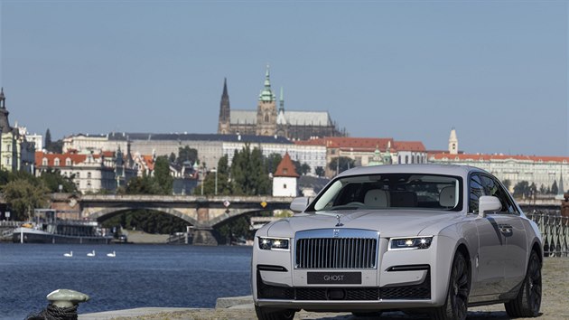 Nov Rolls-Royce Ghost v Praze