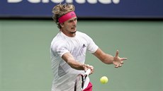 Alexander Zverev v semifinále US Open.