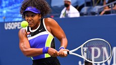 Naomi Ósakaová returnuje ve finále US Open.