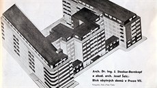 Oko sídlí ve funkcionalistickém komplexu budov architektů Josefa Šolce a...