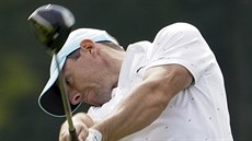 Rory McIlroy v prvním kole na US Open na hiti v Mamaronecku